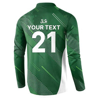 Custom Pakistan Cricket Spirit 2026 Button Sweatshirt World T20 Edition - Wonder Print Shop