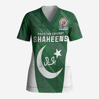 Custom Pakistan Cricket Spirit 2026 Scrub Top World T20 Edition - Wonder Print Shop