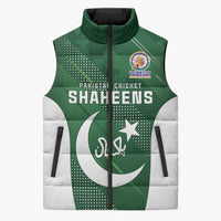 Custom Pakistan Cricket Spirit 2026 Sleeveless Puffer Jacket World T20 Edition - Wonder Print Shop