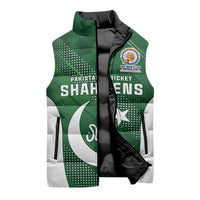 Custom Pakistan Cricket Spirit 2026 Sleeveless Puffer Jacket World T20 Edition - Wonder Print Shop