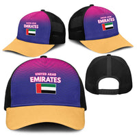 United Arab Emirates Cricket Spirit 2026 Baseball Net Cap World T20 Edition - Wonder Print Shop