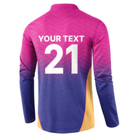 Custom United Arab Emirates Cricket Spirit 2026 Button Sweatshirt World T20 Edition - Wonder Print Shop