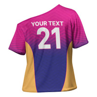 Custom United Arab Emirates Cricket Spirit 2026 Cross Shoulder Shirt World T20 Edition - Wonder Print Shop
