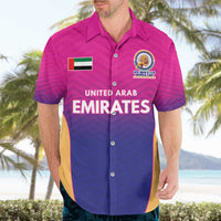 Custom United Arab Emirates Cricket Spirit 2026 Hawaiian Shirt World T20 Edition - Wonder Print Shop