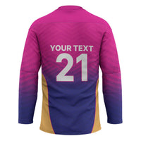 Custom United Arab Emirates Cricket Spirit 2026 Hockey Jersey World T20 Edition - Wonder Print Shop
