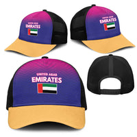 United Arab Emirates Cricket Spirit 2026 Mesh Trucker Cap World T20 Edition - Wonder Print Shop