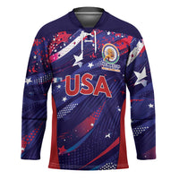 Custom United States Cricket Spirit 2026 Hockey Jersey World T20 Edition - Wonder Print Shop