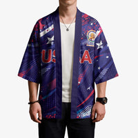 Custom United States Cricket Spirit 2026 Kimono World T20 Edition - Wonder Print Shop