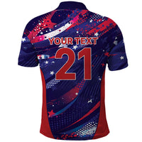Custom United States Cricket Spirit 2026 Polo Shirt World T20 Edition - Wonder Print Shop