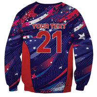 Custom United States Cricket Spirit 2026 Sweatshirt World T20 Edition - Wonder Print Shop