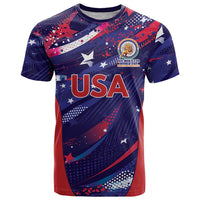 Custom United States Cricket Spirit 2026 T Shirt World T20 Edition - Wonder Print Shop