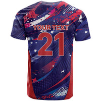 Custom United States Cricket Spirit 2026 T Shirt World T20 Edition - Wonder Print Shop