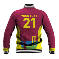 Custom West Indies Cricket Spirit 2026 Baseball Jacket World T20 Edition - Wonder Print Shop
