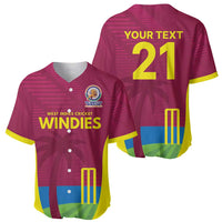 Custom West Indies Cricket Spirit 2026 Baseball Jersey World T20 Edition - Wonder Print Shop