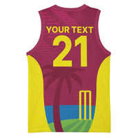 Custom West Indies Cricket Spirit 2026 Basketball Jersey World T20 Edition - Wonder Print Shop