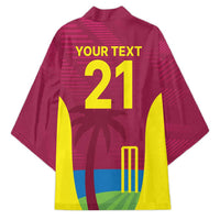 Custom West Indies Cricket Spirit 2026 Kimono World T20 Edition - Wonder Print Shop