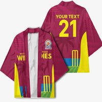 Custom West Indies Cricket Spirit 2026 Kimono World T20 Edition - Wonder Print Shop