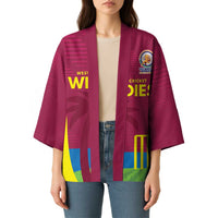 Custom West Indies Cricket Spirit 2026 Kimono World T20 Edition - Wonder Print Shop