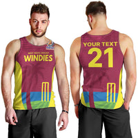 Custom West Indies Cricket Spirit 2026 Men Tank Top World T20 Edition - Wonder Print Shop
