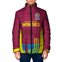 Custom West Indies Cricket Spirit 2026 Padded Jacket World T20 Edition - Wonder Print Shop