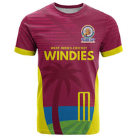 Custom West Indies Cricket Spirit 2026 T Shirt World T20 Edition - Wonder Print Shop