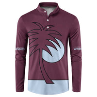 Custom West Indies 1999 Retro Button Sweatshirt Classic Champion Vintage - Wonder Print Shop