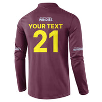 Custom West Indies 1999 Retro Button Sweatshirt Classic Champion Vintage - Wonder Print Shop