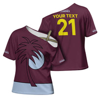 Custom West Indies 1999 Retro Cross Shoulder Shirt Classic Champion Vintage - Wonder Print Shop