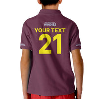 Custom West Indies 1999 Retro Kid Polo Shirt Classic Champion Vintage - Wonder Print Shop