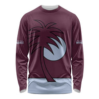 Custom West Indies 1999 Retro Long Sleeve Shirt Classic Champion Vintage - Wonder Print Shop