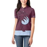 Custom West Indies 1999 Retro Women Polo Shirt Classic Champion Vintage - Wonder Print Shop