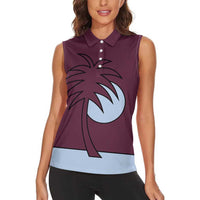 Custom West Indies 1999 Retro Women Sleeveless Polo Shirt Classic Champion Vintage - Wonder Print Shop