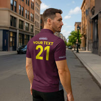 Custom West Indies 1999 Retro Zipper Polo Shirt Classic Champion Vintage - Wonder Print Shop