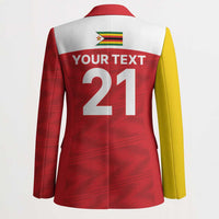 Custom Zimbabwe Cricket Spirit 2026 Blazer World T20 Edition - Wonder Print Shop