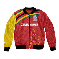 Custom Zimbabwe Cricket Spirit 2026 Bomber Jacket World T20 Edition - Wonder Print Shop