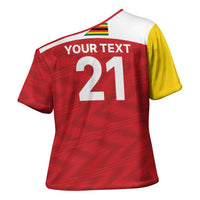 Custom Zimbabwe Cricket Spirit 2026 Cross Shoulder Shirt World T20 Edition - Wonder Print Shop