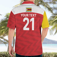 Custom Zimbabwe Cricket Spirit 2026 Hawaiian Shirt World T20 Edition - Wonder Print Shop