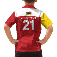 Custom Zimbabwe Cricket Spirit 2026 Hawaiian Shirt World T20 Edition - Wonder Print Shop