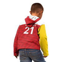 Custom Zimbabwe Cricket Spirit 2026 Kid Hoodie World T20 Edition - Wonder Print Shop