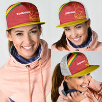 Zimbabwe Cricket Spirit 2026 Mesh Trucker Cap World T20 Edition - Wonder Print Shop