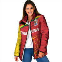 Custom Zimbabwe Cricket Spirit 2026 Padded Jacket World T20 Edition - Wonder Print Shop