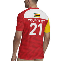 Custom Zimbabwe Cricket Spirit 2026 Rugby Jersey World T20 Edition - Wonder Print Shop