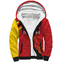 Custom Zimbabwe Cricket Spirit 2026 Sherpa Hoodie World T20 Edition - Wonder Print Shop
