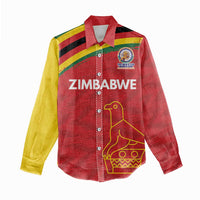 Custom Zimbabwe Cricket Spirit 2026 Women Casual Shirt World T20 Edition - Wonder Print Shop