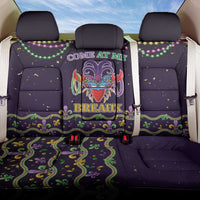 Come At Me Breaux Crawfish Beads Back Car Seat Cover Mardi Gras Carnival