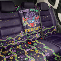 Come At Me Breaux Crawfish Beads Back Car Seat Cover Mardi Gras Carnival