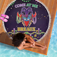 Come At Me Breaux Crawfish Beads Beach Blanket Mardi Gras Carnival