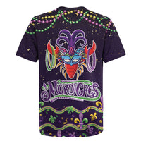 Come At Me Breaux Crawfish Beads Rugby Jersey Mardi Gras Carnival - Wonder Print Shop