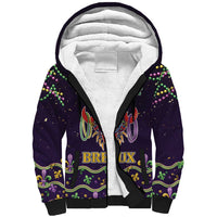 Come At Me Breaux Crawfish Beads Sherpa Hoodie Mardi Gras Carnival - Wonder Print Shop