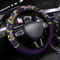 Come At Me Breaux Crawfish Beads Steering Wheel Cover Mardi Gras Carnival - Wonder Print Shop